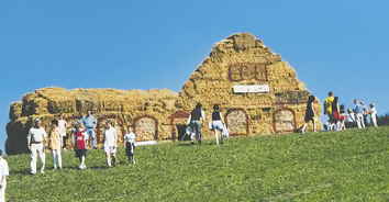 Friedhelm4's tweet photo. Kunstwerke aus Strohballen. Lesen Sie in der Hunsrück-Zeitung. http://t.co/EU6FhWOk7M http://t.co/BzosGRpcPy