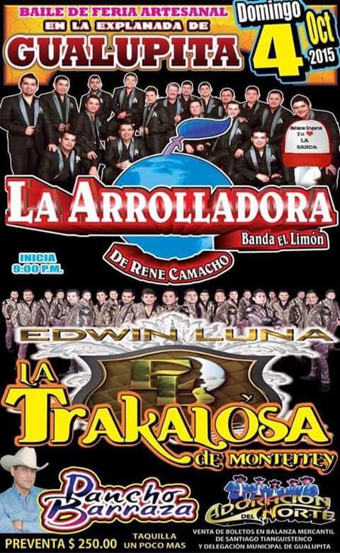 itzel_lasnum2's tweet photo. Este 04 de Octubre se presenta en la explanada de Gualupita @edwintrakalosa @bandatrakalosa #lasnumero2_puebla_BLTDM http://t.co/gTgzcdHvaI