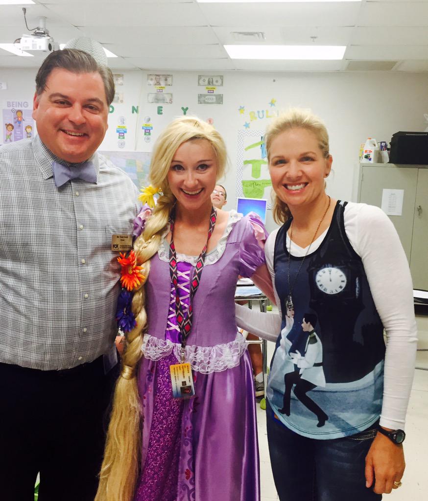 Rapunzel came down from her tower today! #seckmanspirit2k15 with <a href="/Toddscottfoxc6/">Todd Scott</a>