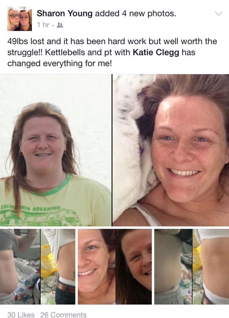KC_FITNESS_PT's tweet photo. When your client posts something like this 💚makes me so happy! #personaltrainer #fitfam #fitness #dedication http://t.co/SJb5g722TB