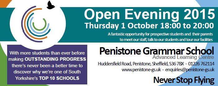 Are you attending our Open Evening?Be part of something special and make the right choice.