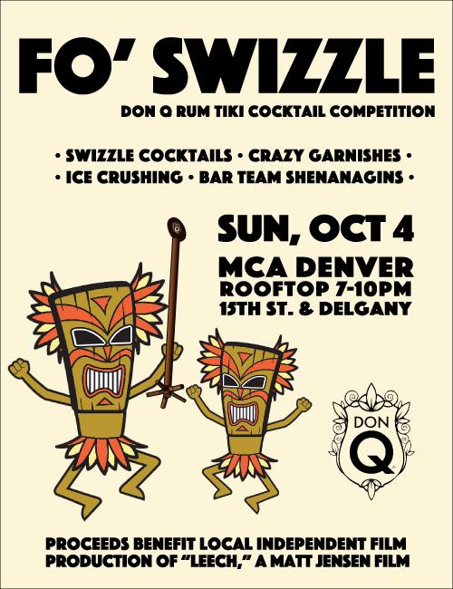 FO’ Swizzle with <a href="/donqrum/">Don Q Rum</a> @MCAdenver! Colorado’s best bartenders and tiki cocktails on a rooftop in Denver!