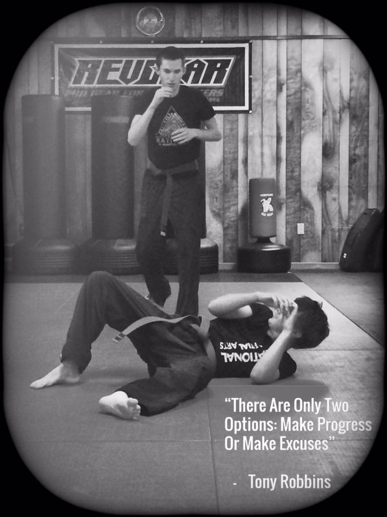 NMAOakRidge's tweet photo. Stop making excuses. The time is now. #KravMaga #MuayThai #BJJ #MartialArts #OakRidge http://t.co/IReNAXVyJ0