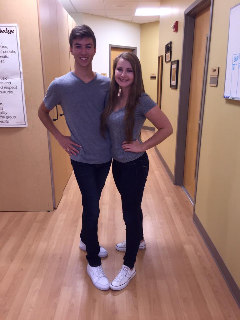 alexandlarsen's tweet photo. Twin Day on fire🔥 #cppspirit #AllFiredUp http://t.co/CQetU332VY