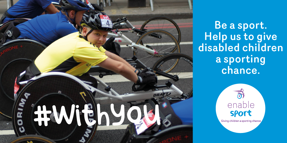 caudwellkids's tweet photo. Let's give disabled children the sporting chance they deserve!
Donate & support #EnableSport: http://t.co/oPTpJUa5Un http://t.co/fo696IOtDZ