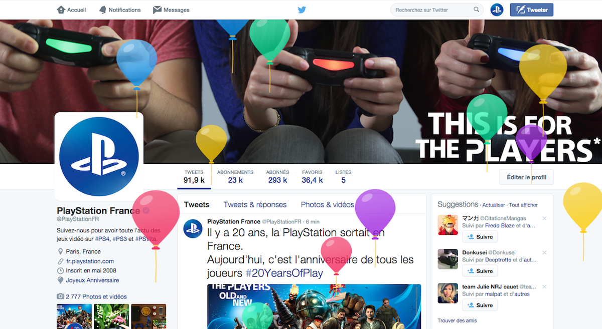 PlayStation France tweet media