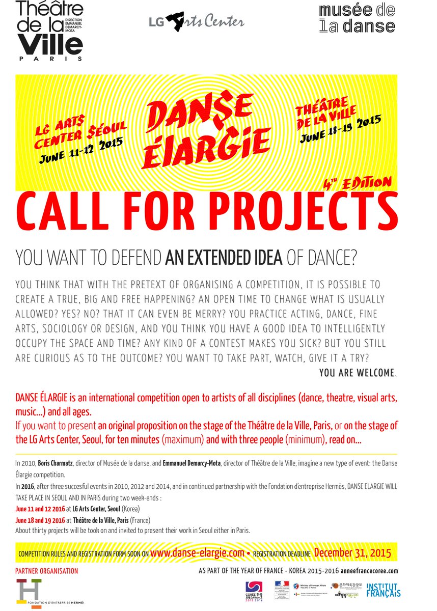 TheaVilleParis's tweet image. Oyez oyez ! L&apos; #AppelAProjet #DanseElargie est là ! The #CallForProject is out !