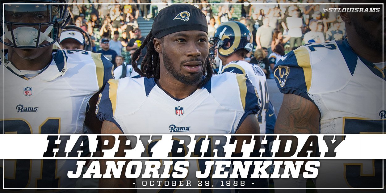 Happy birthday Janoris Jenkins! 