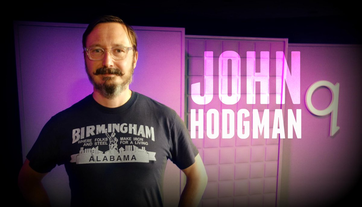 QwithTomPower's tweet photo. Can you hear his new beard on the radio? John @Hodgman swings through studio q: http://t.co/BmDza8o7rl #Vacationland http://t.co/Y0m5ZM2kiV
