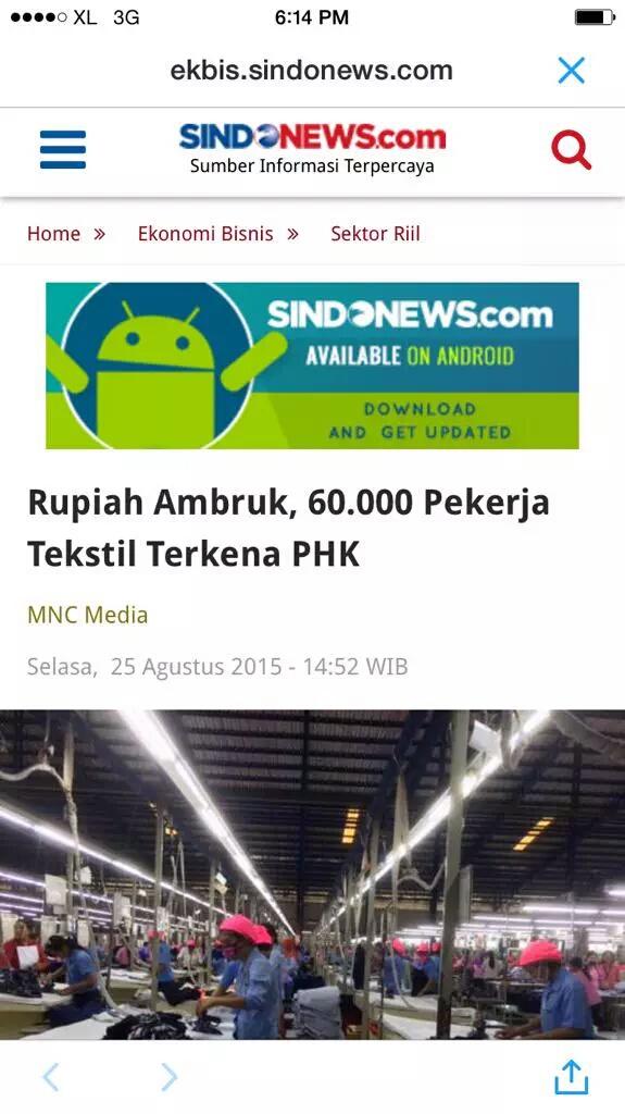 Malam.. lae.. Apa kabar ekonomi kita?