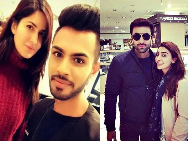 filmfare's tweet image. Ranbir Kapoor and Katrina Kaif snapped in London.

More pictures here: bit.ly/1iY4qFD