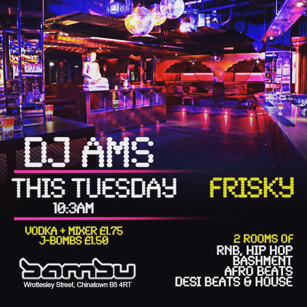 2night it's going off get your tickets student are back time to party...