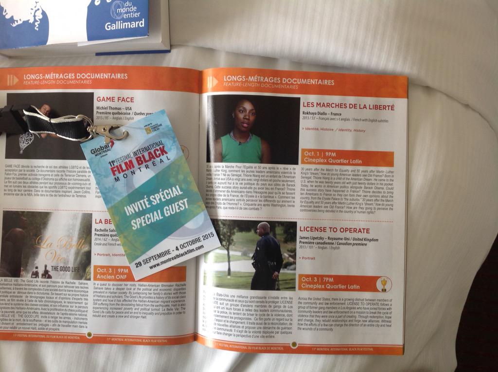 lascary_dacp's tweet photo. À Montréal pour présenter le film de la talentueuse @RokhayaDiallo au fest @filmblackmtl @marches2013 #FIFBM15 :-) http://t.co/fOSY7wEx4o