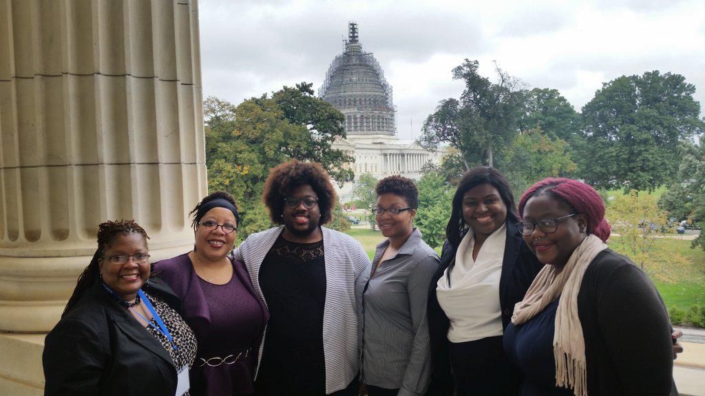 DazonDiallo's tweet photo. #BlkRJStrategySummit GA team @repjohnlewis Talking blk women's hlth access repro justice @SisterLove_Inc @SPARKRJNOW http://t.co/8VxIud3bB2