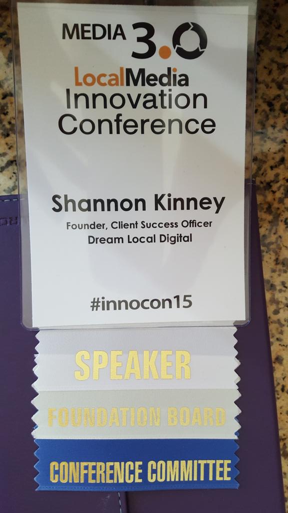 shannonkin's tweet photo. Let's do this @LocalMediaAssoc ! #techexpo15 #innocon15 #jointheinnovation http://t.co/kA4QFZ3821
