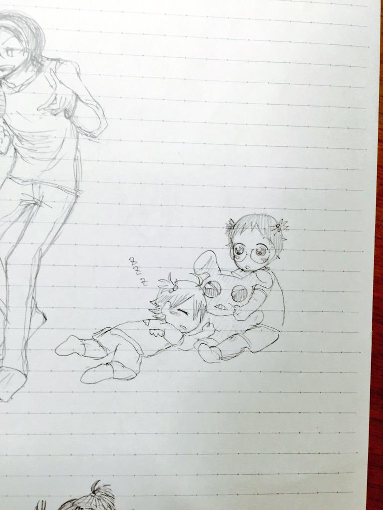 今日の落書きクライマーズ 