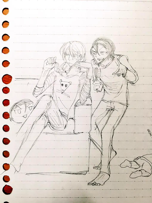 今日の落書きクライマーズ 