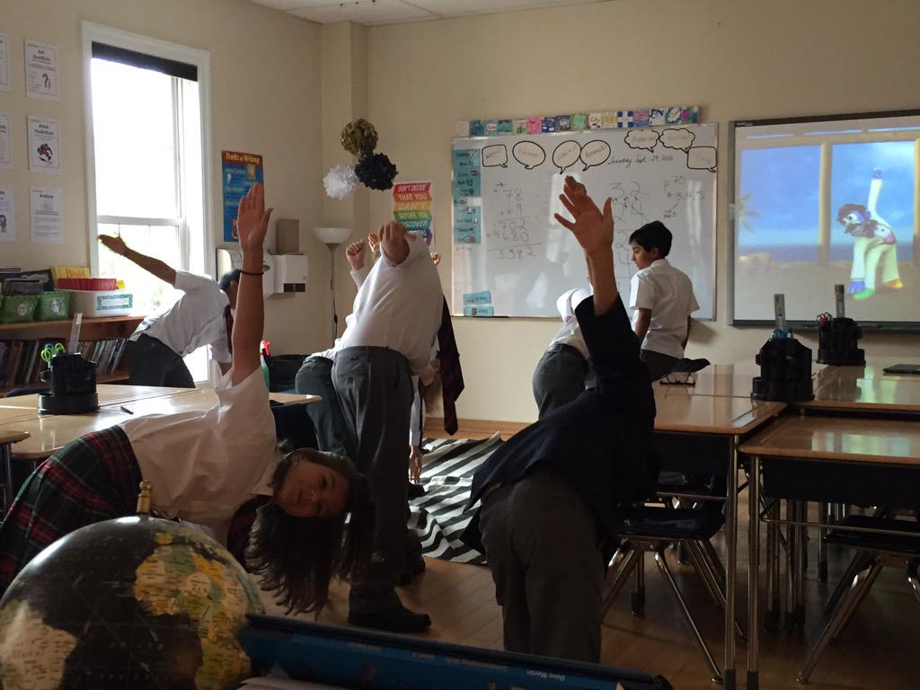 MsTaraArdila's tweet photo. Ninja training and Maximo for today's @GoNoodle session. #5DRotherglen #rotherglenoe #welovemaximo http://t.co/3s6vy3FvyT