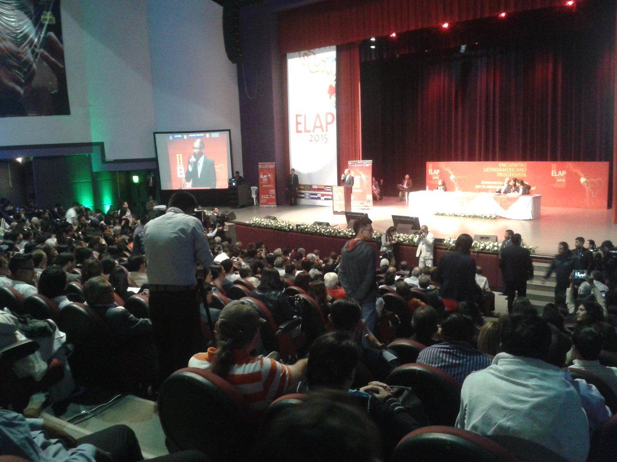 MarceloCarrazco's tweet photo. .@JorgeGlas "En los paises progresistas de la Region hemos recuperado nuestra soberania" #ELAP2015 http://t.co/3THpBQAasG