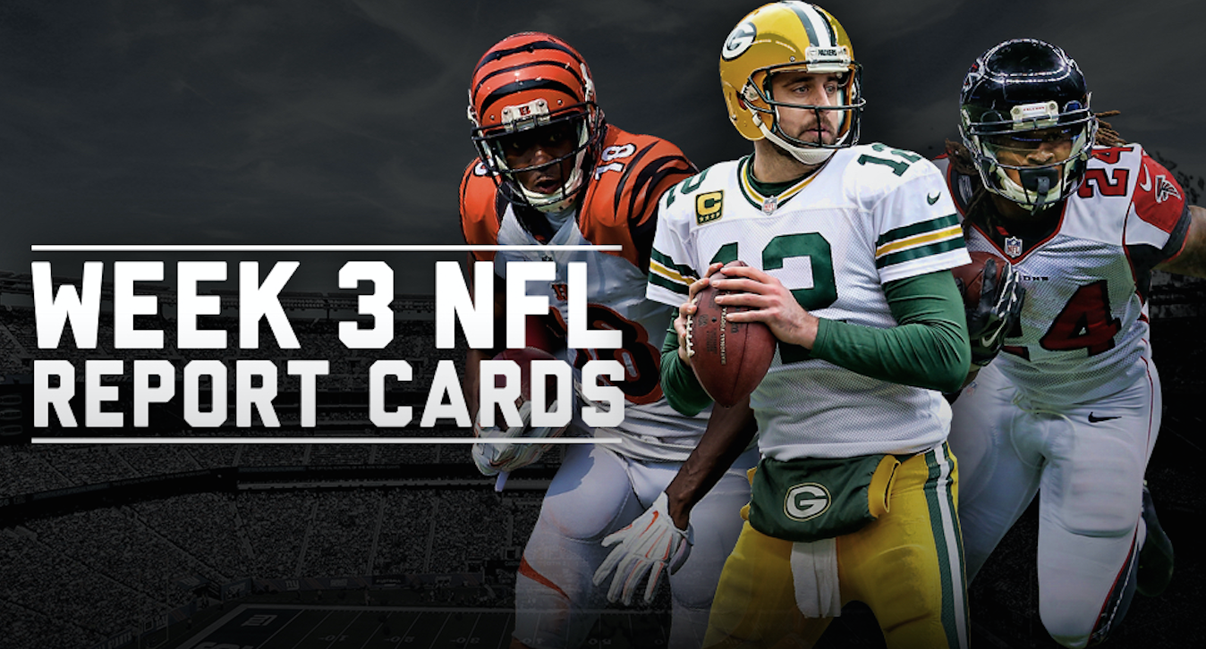 Bleacher Report NFL on Twitter "Week 3 Report Cards for every NFL team