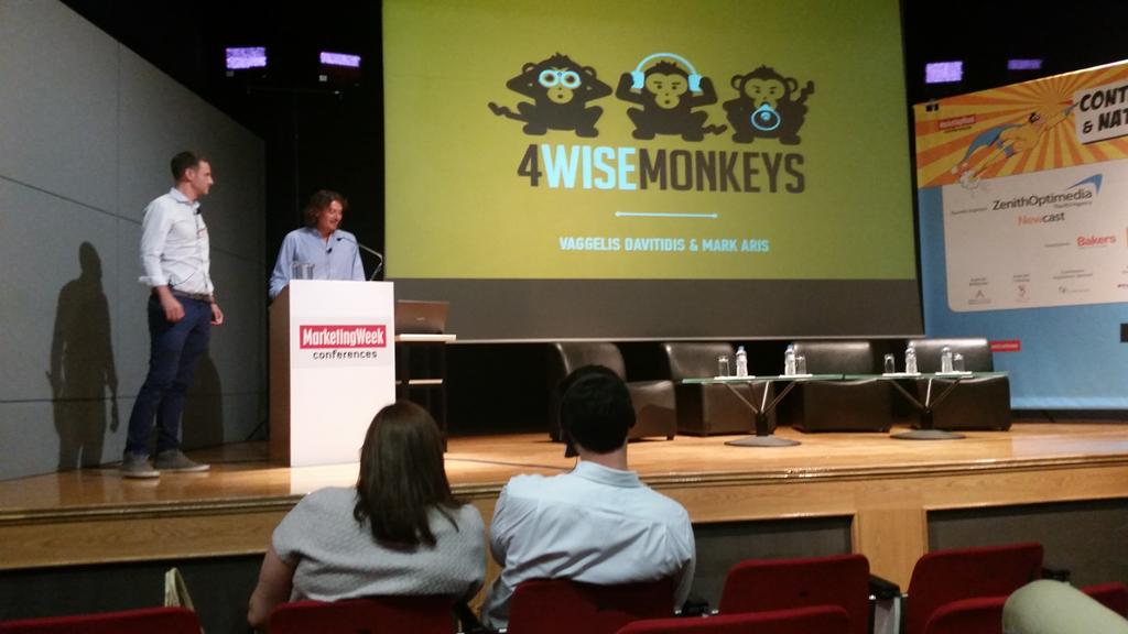 daianaki_L's tweet photo. kala super I parousiasi sas 4WiseMonkeys sto #cnc15gr🙉🙉 thanks for that @vdavitidis! http://t.co/vWrRb3aLDC