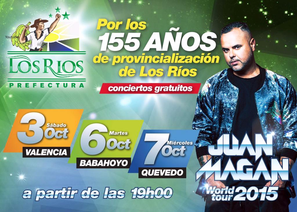 krysthellC's tweet photo. Hola! Me voy este sábado al concierto de @JuanMagan en la cuidad de Valencia en los Ríos! ElectroLatino. http://t.co/CUX3mOD2dC