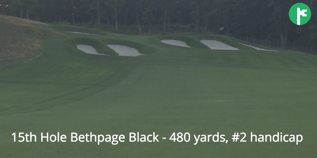 golfkeyco's tweet photo. 480 yards uphill to the most severe green on the course. Take a par and run to 16. #golf #parisabirdie http://t.co/M0EpLicwu9