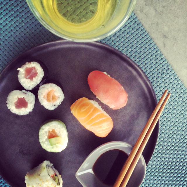 Shincha Wakana #Sencha #Green_tea past perfect bij sushi
