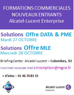 MGCE_IT's tweet photo. MGCE 27 &amp; 28 octobre : #OpenTouchForSMB  #DATA #OFFREMLE  #AlcateLucent   #FormationsCommerciales http://t.co/mrAZHvnoTj