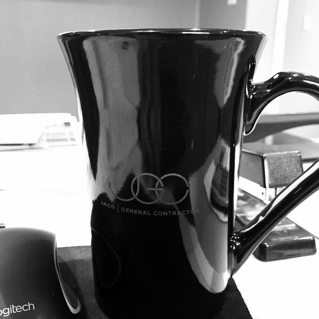 JacoBuildBetter's tweet photo. New mugs delivered on #nationalcoffeeday. #perfecttiming #buildbetter #jacogc http://t.co/Euzm6vmxLh http://t.co/whf4jW2SeQ