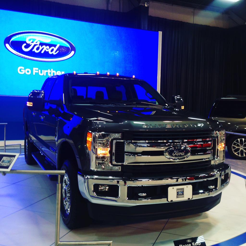 Ford_MichelleJ's tweet photo. #Ford #GoFurther #SuperDuty @statefairoftx @fordautoshows come see for yourself the #FutureofTough http://t.co/YQvqZ6Kn2W