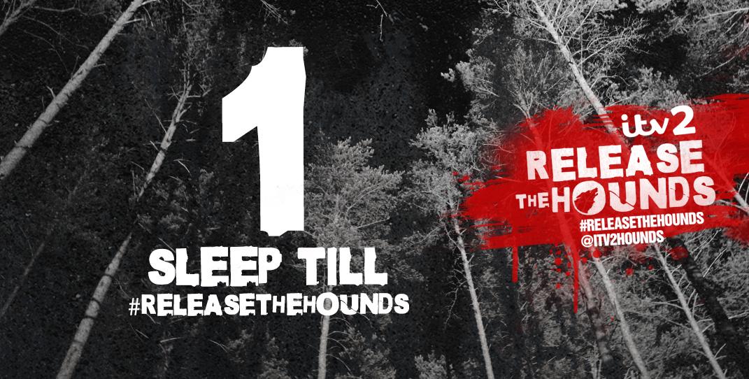 ITV2Hounds's tweet photo. Only one more night to go! #ReleaseTheHounds http://t.co/MRdFG5Hkdl