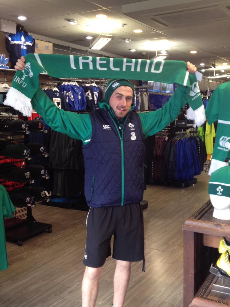 LSS_store63's tweet photo. New IRFU gilet arrived today-name may be French but it's as Irish as they come!#ForVictory #TeamLou @lifestylesports http://t.co/cuQlSaUrB4
