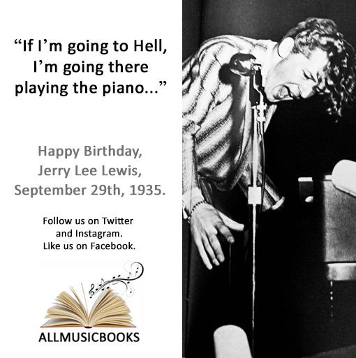 Happy birthday to \"the Killer,\" Jerry Lee Lewis... 