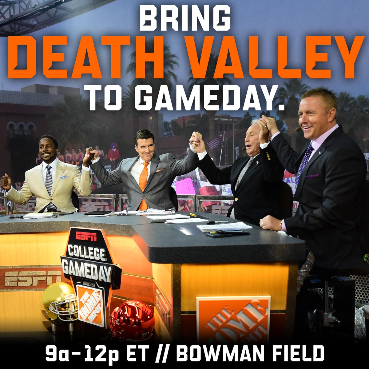 KappaSigma_CU's tweet photo. #GetUp4GameDay @CollegeGameDay #KappaSigmaClemson http://t.co/Sbuy5Pfado