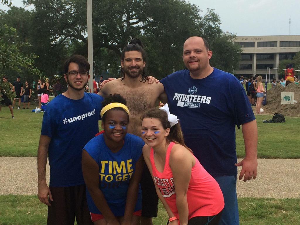 SGA SWAMPBALL team from this past Saturday. Great job guys! #UNOSGA2k15