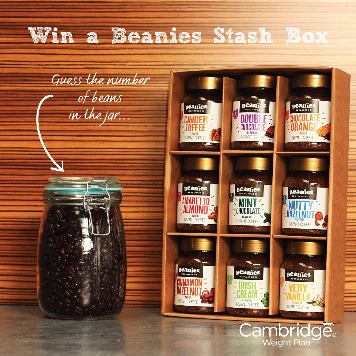 one2onediet's tweet image. Enter to #win a Beanies Coffee Stash Box on #InternationalCoffeeDay! facebook.com/cambridgeweigh… #competition