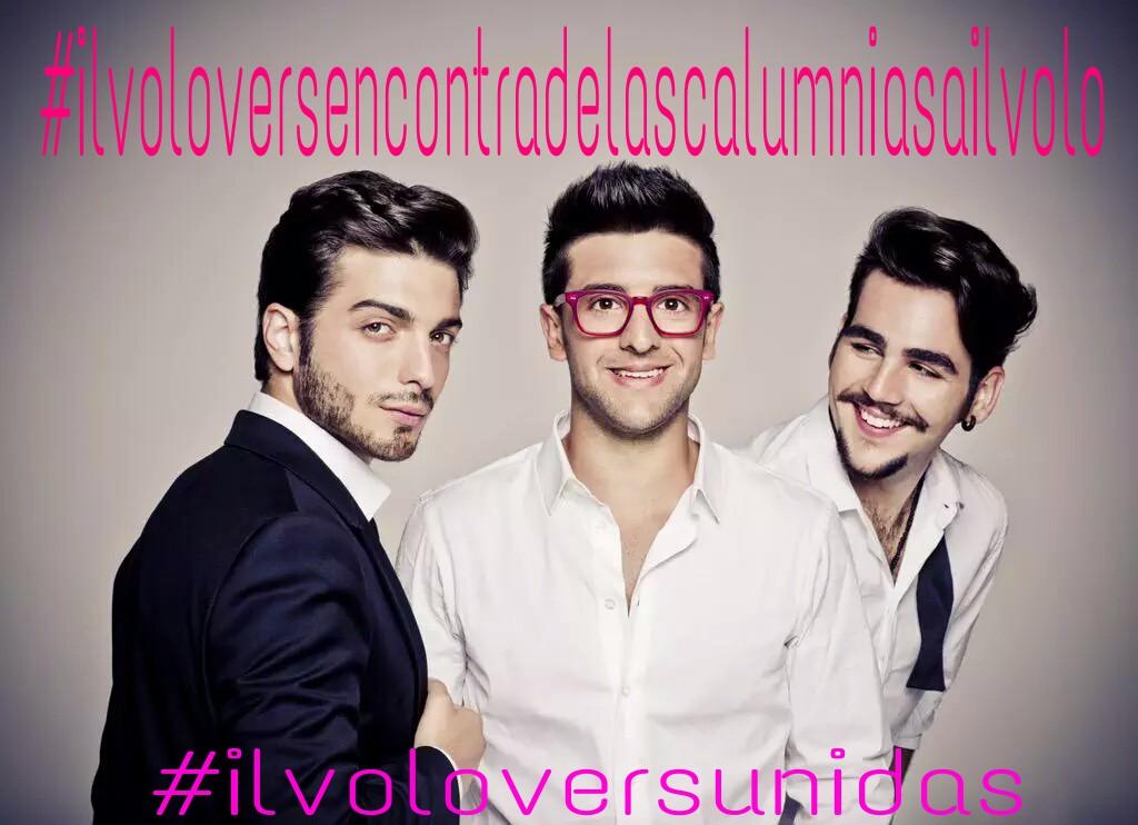 bcquiel's tweet photo. Las ilvolovers estamos en contra de las supuestas acusaciones a Il volo http://t.co/lj1PxYw0iZ