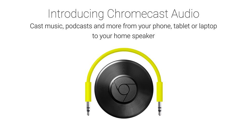 Google on Twitter: "Plug in Chromecast Audio to upgrade almost home speaker to that's WiFi enabled http://t.co/iEpQZAFTZl http://t.co/jLYhtUe7xA" Twitter