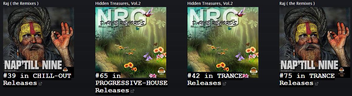 NRGDanceRecords's tweet photo. After just one day our Hidden Treasures, Vol.2 sampler also hitted the Beatport Charts in House &amp; Trance releases !! http://t.co/ZGGqEUjVQY