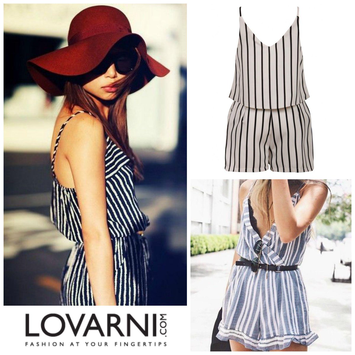 LOVARNI's tweet photo. Stylish in stripes.... #Shop > http://t.co/c8zY8UUhmw #Lovarni #ootd #style #streetstyle #fashion http://t.co/xLh7gf3wlB