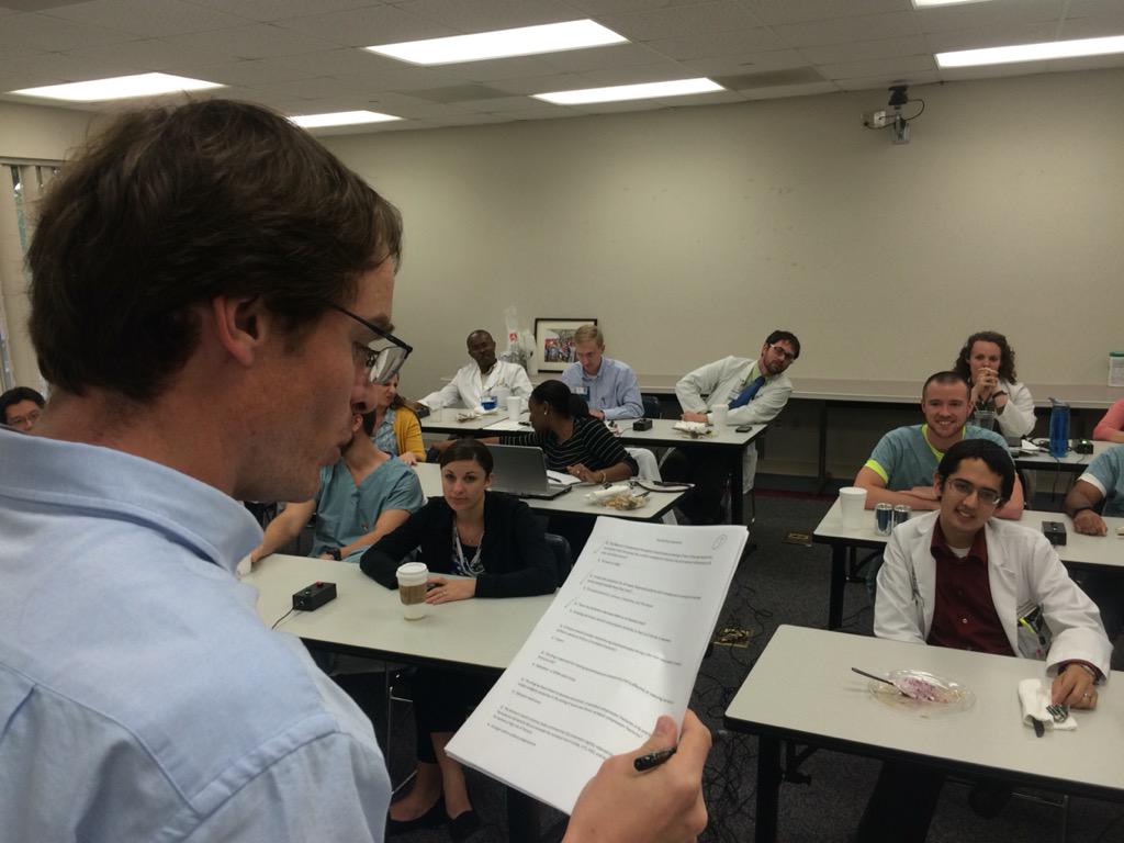 SelfResidency's tweet photo. Journal Quiz Conference.  Heated competition between classes. http://t.co/bIX7WGMsR6