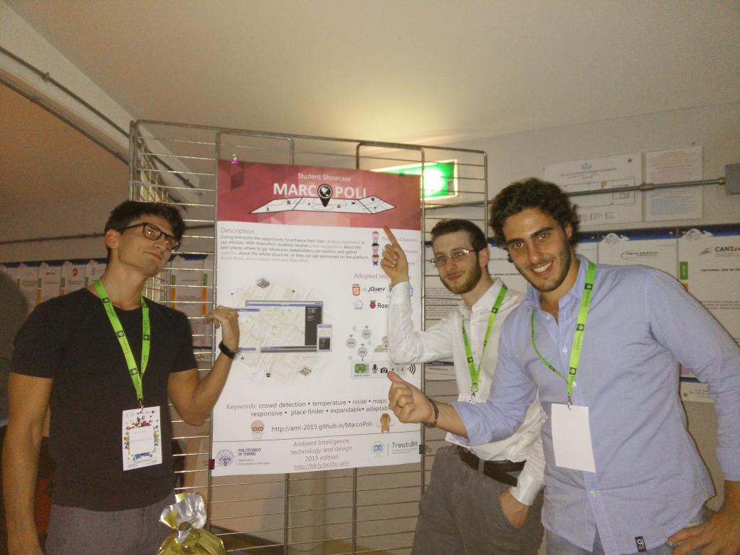 treatabit's tweet photo. #MarcoPoli è il progetto vincitore di #AmI2015! A voi i protagonisti!! http://t.co/dJN0uIjJY7