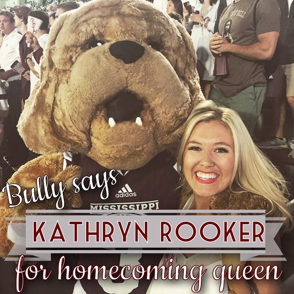 rooker4queen's tweet photo. Bully is voting Rooker for Queen! You should too! http://t.co/ia5c8EmayZ