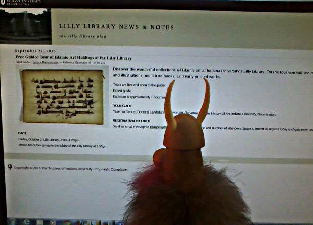 Viking_Lars7's tweet image. Free guided tour of #LillyLibraryIU's Islamic Art holdings Oct. 2nd! ow.ly/SO6lr @iulibraries @Arts_IU