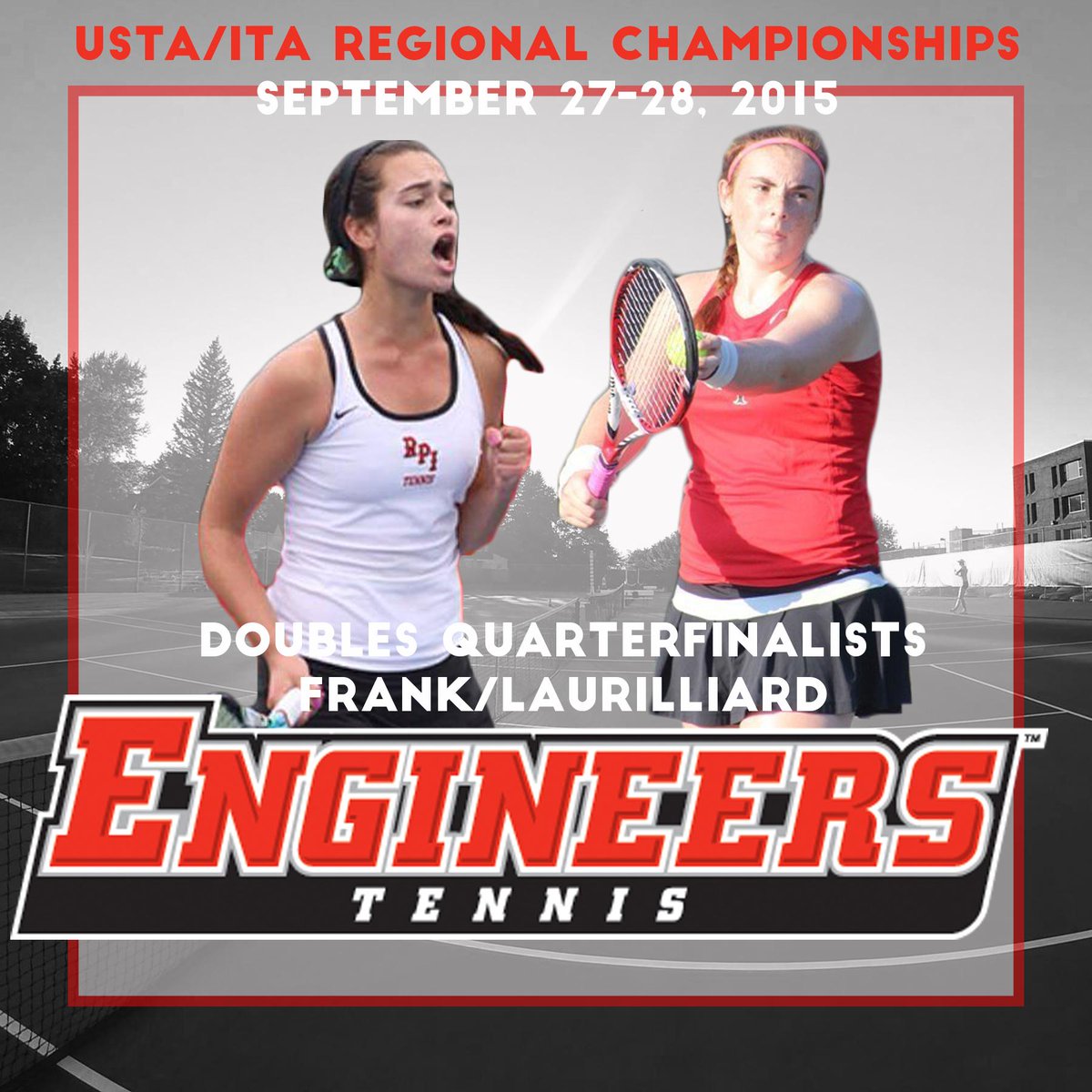 RPIWomensTennis's tweet photo. #ICYMI #RPIWTEN wrapped up @ITATennis Regionals. Doubles quarterfinals and singles/doubles consolation semifinals! http://t.co/RnPGyPGwjq