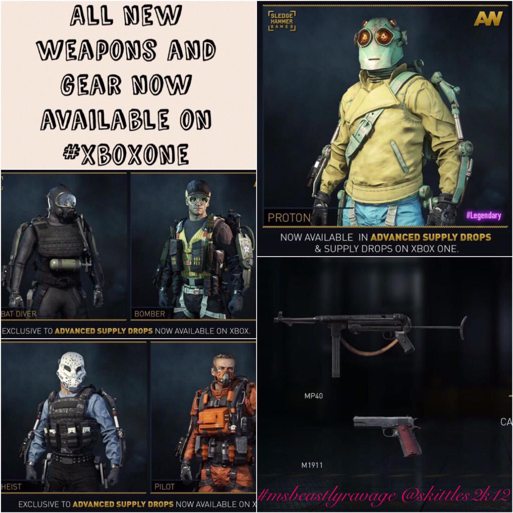 thefemalefrag's tweet photo. New gear and weapons now available on @Xbox one! #AWLegendary #AdvancedWarfare #girlsthatgame #CoDLoyal #CoD http://t.co/KgDw5uqBuM