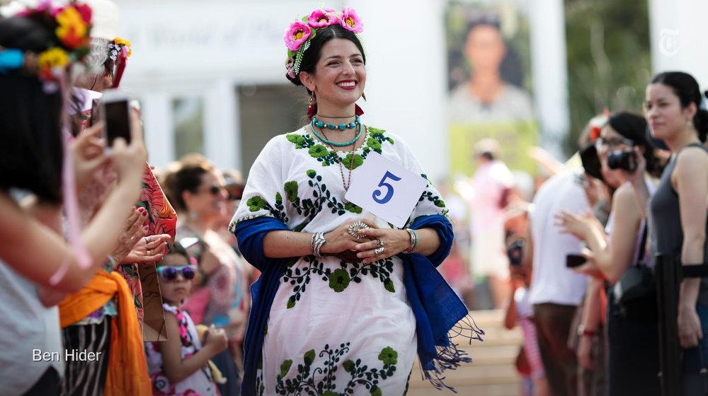 nytimesarts's tweet image. This year's Frida Kahlo show is set to break attendance record at New York Botanical Garden nyti.ms/1YMwPie