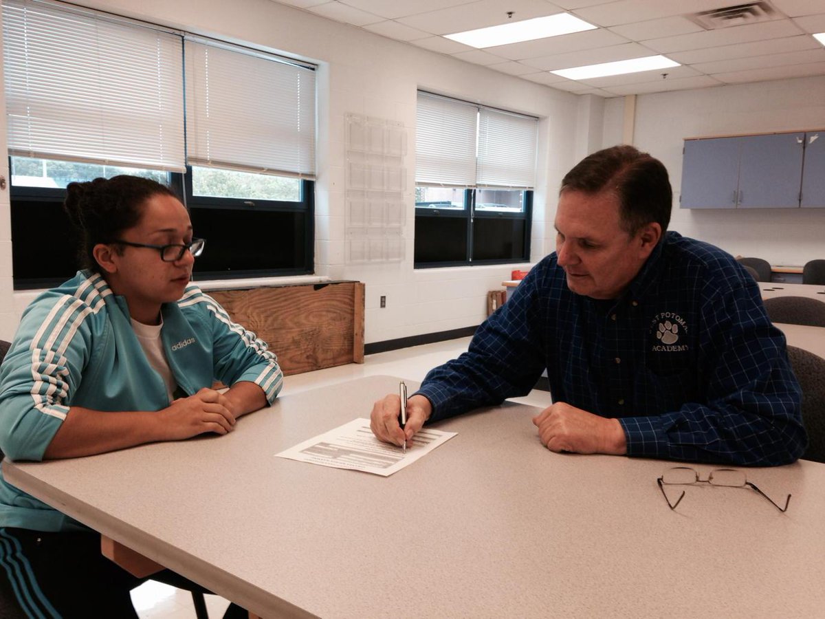 Criminal Justice 2 students read the Miranda rights