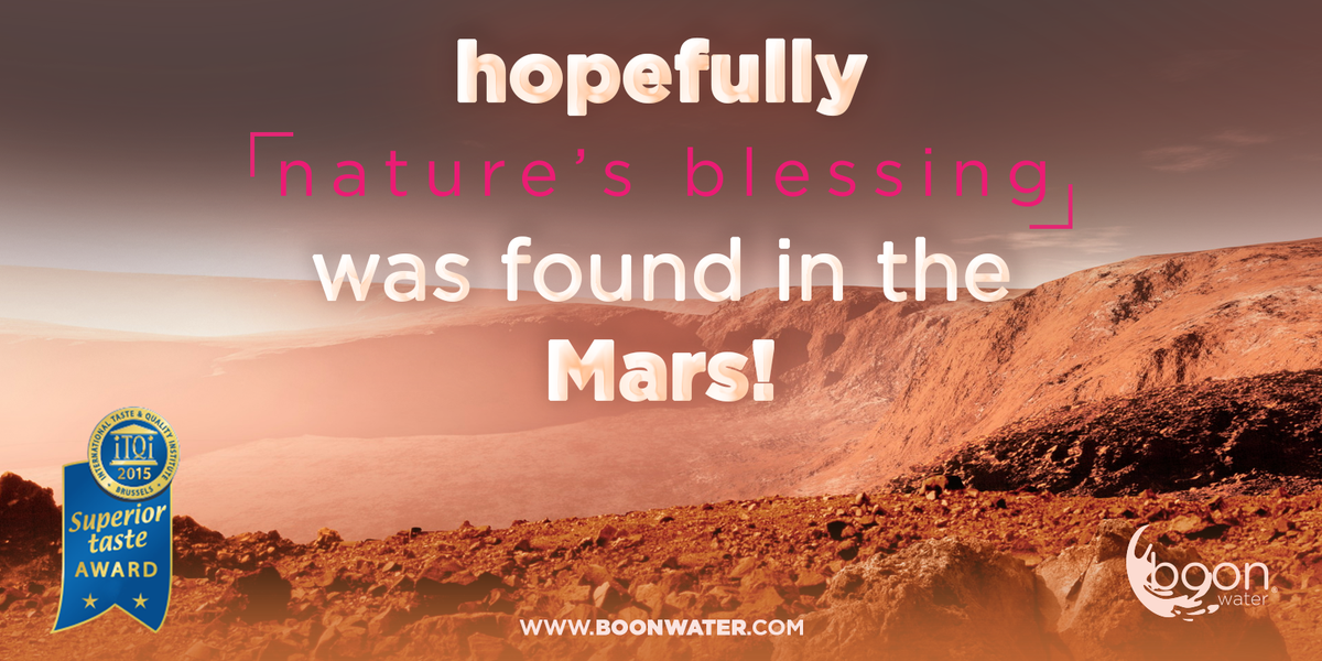 boonwaters's tweet photo. hopefully nature's blessing was found in the Mars! #MarsAnnouncement #WaterOnMars #Mars #MarsWater #natural #mineral http://t.co/GamAvvWxfh
